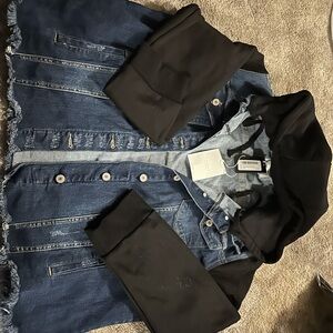 KanCan Midnight Blue Denim Jacket